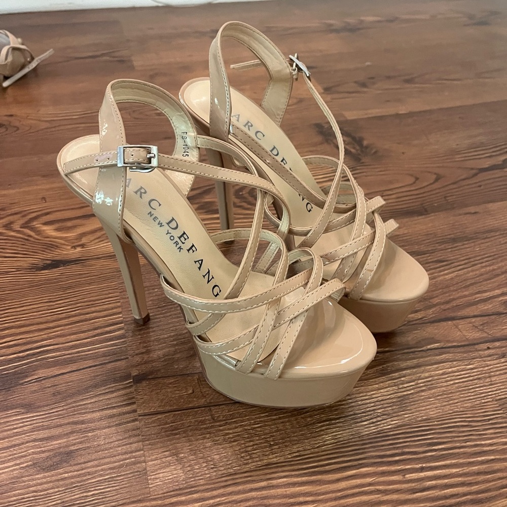 Marc Defang Platform Strappy Heels